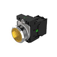 EAO 45-1231.31G6.000.101 Industrial Switches Ylw LED 24VAC/DC 1NO On-Off Scrw Trm Mtl