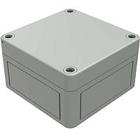 Rose 600909110 Enclosures, Boxes, & Cases ENCLOSURE, ECO COMP, RAL 7035, 94 X 94 X 57MM, THERMOPLASTIC