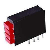 Dialight 568-0122-222F LED Circuit Board Indicators Quad CBI