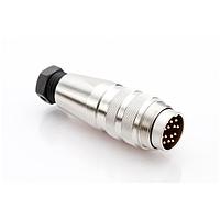 Amphenol Tuchel C091 31H014 200 2 Connectors Male 14 Pin Cable straight