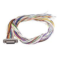 ITT Cannon MDM-25PH006L-A174 Micro-D D-Sub Connectors MICRO 25C P 36" RBW JACKS NI