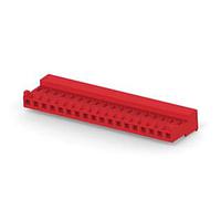 AMP Connectors - TE Connectivity 4-643819-8 Receptacle Assembly 18P MTA156 CONN ASSY 22AWG RED