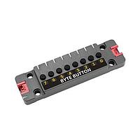 M5Stack U192 Switch Inputs an 8-button touch switch input unit equipped with 8 button inputs and 9 WS2812C RGB LEDs