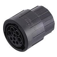 Amphenol SINE Systems RTS6BS16N09SHEC03 Connectors Strt Plug w endcap 4+5 POS SZ 16 Socket