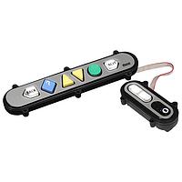 Storm Interface EZB6-730023 Keypads 6 Key Nav-Bar Under Panel Mount