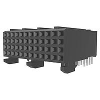 Amphenol FCI 89036-202LF Receptacles Metral Board Connectors, Backplane Connectors, 4 Row Signal Receptacle, Right Angle, Solder-to-Board.