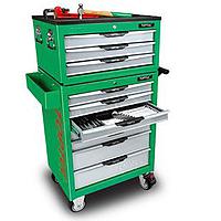 TOPTUL GCAZ0013 + GCAJ0014 333PCS Mechanical Tool Set (green)