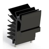 Wakefield Thermal 694-25 Component Heat Sink, TO247, Integrated Clip, Solder to PCB Attachment, 25x35.05x22mm LxHxW
