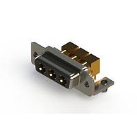 EDAC 630-3W3-240-5NB Mixed Contact D-Sub Connectors Right-angle Power Combo D-Sub Connector