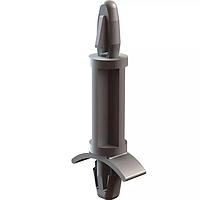 Essentra Components LCBS-16-HT PCB Support CB Spt,Dl Lck,Hgh Tmp,Blk,1 in Spc