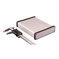 Hammond Manufacturing 1455P1601 PC Board 6.3x4.8x1.2"Extruded w/MetalEnds Clear