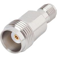Amphenol SV Microwave SF1102-6001 RF Adapters - Between Series SMA Female to PTNC F Female Adapter