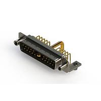 EDAC 629-21W1650-2TD Mixed Contact D-Sub Connectors Right-angle Power Combo D-Sub Connector