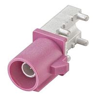 Rosenberger 59S2UQ-40MT5-H_1 PCB Connectors Plug PC-Board SMD Right Angle H Violet