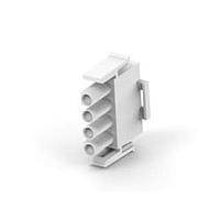 AMP Connectors - TE Connectivity 350848-4 Receptacle Housings 4P PLUG TEST ASSY 94V0