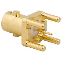 Amphenol RF 034-1024 PCB Connectors Vertical jack 4 Leg Square