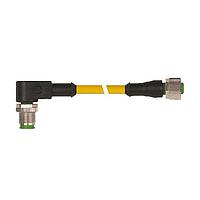 Murrelektronik 7700-40171-U030500 Sensor Cables / Actuator Cables M12 male 90 / M12 female 0, TPE 3x22AWG ye UL/CSA, ITC/PLTC 5m