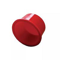 Essentra Components 20546755 Tapered Cap P1.465,1.312 C1.402,1.249:Silicone Red