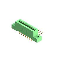 EDAC 837-014-558-204 Receptacles High Temp Card Edge Connector