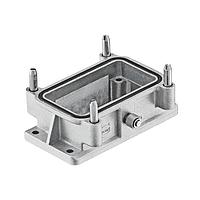 HARTING 09620100381 Housings BULKHEAD MOUNTING HAN 10B CENTRAL LCK