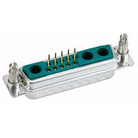 Amphenol CONEC 3036W4SAR99E20X Mixed Contact D-Sub Connectors 36W4 F PC R.SPCR/CLIP