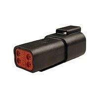 DEUTSCH - TE Connectivity DT04-4P-CE02 4-Way DT RECP ASM