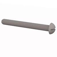 Essentra Components 010832R150 Round Slotted Round Slotted Screw, #8-32 Thread, 1 1/2 Lg