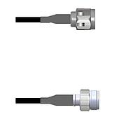 Amphenol Custom Cable Q-2K059000M012i RF Cable Assemblies N-SP/TNC-SP LMR24 12I