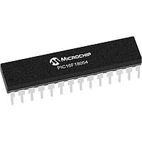 Microchip Technology PIC16F18054-E/SP MCUs 7KB Flash, 128EE, 512B RAM, 10b ADC, PWM, CCP, HLT, WDT, PPS, EUSART, SPI/I2C