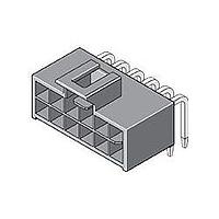 Molex 105314-1304 Power NanoFit RA Hdr TH DR 4Ckt 0.76um Au Blk