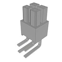 Samtec IPS1-102-01-L-D-RA Power to the Board .100" Mini Mate(R) Isolated Power Connector Socket Strip