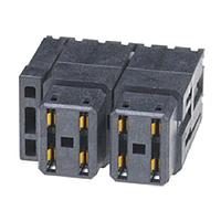 Molex 78348-1011 Receptacles Impct Pwr3PrRA Rcpt HDn PF.76AuLF 8Ckt