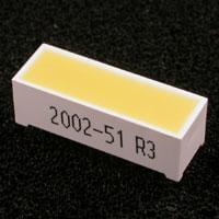 Kingbright DF3YD LED Light Bars Yellow 588nm 31mcd Diffused Light Bar