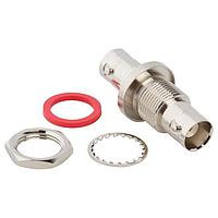 Amphenol RF 031-220G-RFX RF Adapters - In Series BNC JACK/JACK BULKHD