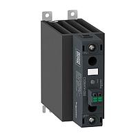 SCHNEIDER SSD1A345M7C3 Single Phase Relays SSR-DIN rail, 1phase, 48-600Vac output, 90-280Vac/Vdc control, 45A, Spring plug
