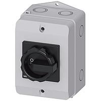 SIEMENS 3LD20641GP510US2 Rotary DISC SW 16A N4X SCW ROT HDL BLK 3P AUX