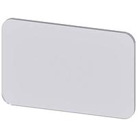 SIEMENS 3SU19000AD700AA0 Labeling Plate INSCR. PLATE, CLEAR 17.5 X 27MM, BLANK