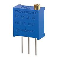 Bourns PV36Y500C01B00 Multiturn 50ohms 10mm Square 25turn