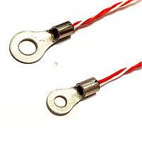 Sterling Sensors RSLUGTM0405M0AS7 Bolt-on Ring Lug Washer RTD Sensor (Pt100 Class B -50~175°C, 5m 3 wire PFA; M4)