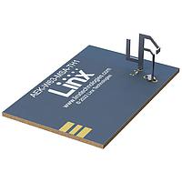 Linx Technologies - TE Connectivity AEK-W63-MSA-TH1 Evaluation Kits Evaluation kit, 2.4/5/6 GHz WIFI6/6E antenna, stamped metal, through hole mount