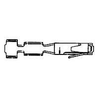 AMP Connectors - TE Connectivity 166722-2 Socket TANDEM SPR. REC.