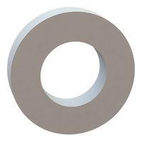 Essentra Components 17W05700 Flat Washer Flat Washer, .307 ID, .578 OD, 1/8 Thick