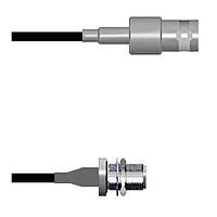 Amphenol Custom Cable Q-0301T0003008i RF Cable Assemblies BNC-SJ/N-SJB G174 8I