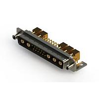 EDAC 629-17W5640-7T6 Mixed Contact D-Sub Connectors Right-angle Power Combo D-Sub Connector