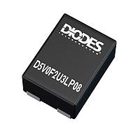 Diodes Incorporated D5V0F2U3LP08-7B TVS Diodes 2-Ch Low Cap TVS Dual Arry 0.5pF 5.5V