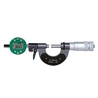 INSIZE 3346-25 Micrometers with Dial Indicator (0-25mm, 5μm)