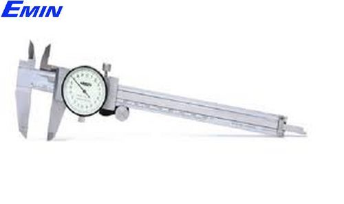 Dial caliper used for general dimensional measurement in workshop applications