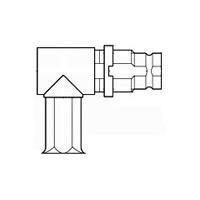 AMP Connectors - TE Connectivity 4-1393682-3 RF Connectors / Coaxial Connectors V23612A 802G 73= GEHAEUSEKUPPLE