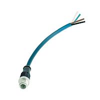 HARTING 21035831405 System Cable 1XRSV M12 DCODE STR OVERMLD 5M