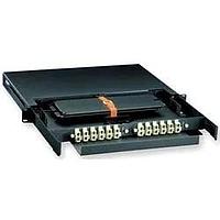 Corning CCS-01U Modular Connectors / Ethernet Connectors Closet Connector and Splice Housing, hold 2 Connector panels, 2  2R/2S of 1  4R/4S splice trays.